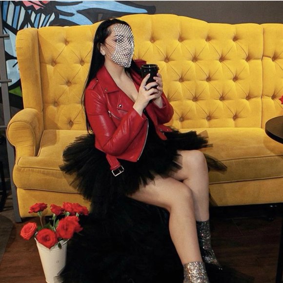 Mesh Rhinestone Face Jewelry Mask Wedding Party Veil Women Full Crystal Shield - Picture 3 of 8